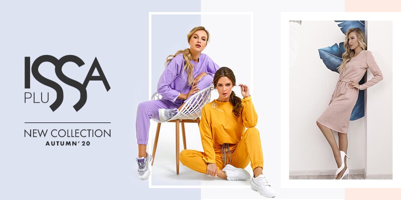 Банер 10 на 20 сторінці новин Chia.ua Новая осенняя коллекция торговой марки ISSA PLUS