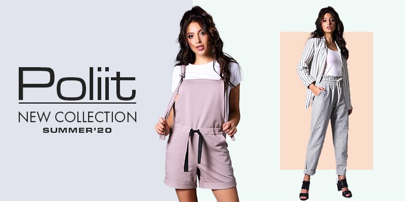 Банер 4 на 22 сторінці новин Chia.ua Новая летняя коллекция торговой марки Poliit