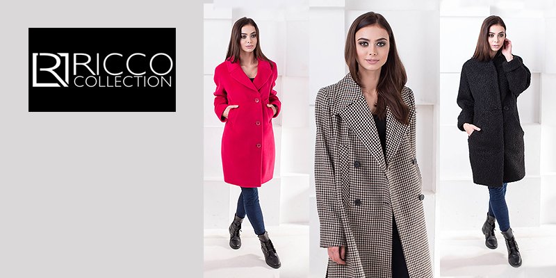 Банер 12 на 36 сторінці новин Chia.ua В ассортименте Первого оптового интернет-супермаркета Chia добавлена новая торговая марка Ricco - украинский производитель женской одежды