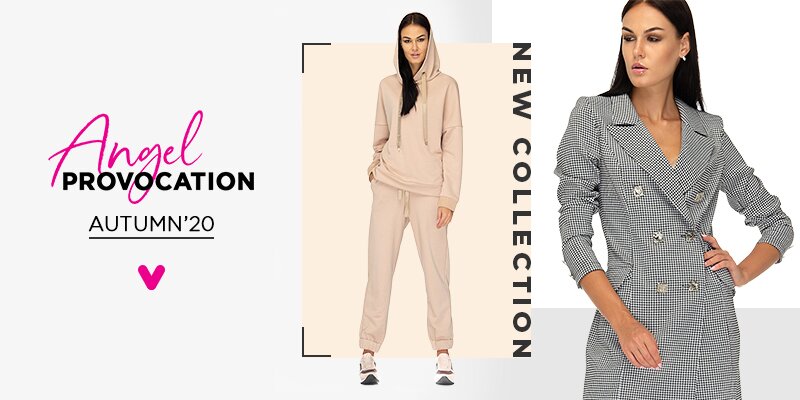 Банер 3 на 19 сторінці новин Chia.ua Новая коллекция торговой марки Angel PROVOCATION